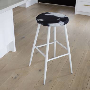 Cow skin bar discount stools